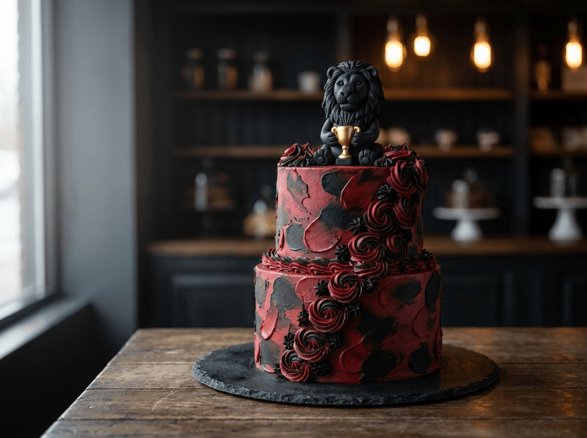 Custom Themed cake — Team colors, logos, your idea